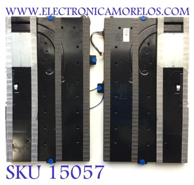 KIT DE BOCINAS PARA TV SAMSUNG ( 2 PZ ) / NUMERO DE PARTE BN96-50551A / BN63-18623X / BN63-18625X / BN9650551A /50551A / MODELO 65Q80T